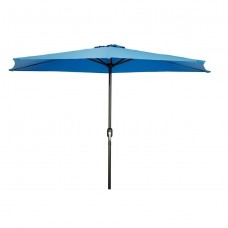 Patio Half Umbrella - 9' - By Trademark Innovations (Azure)   565883786